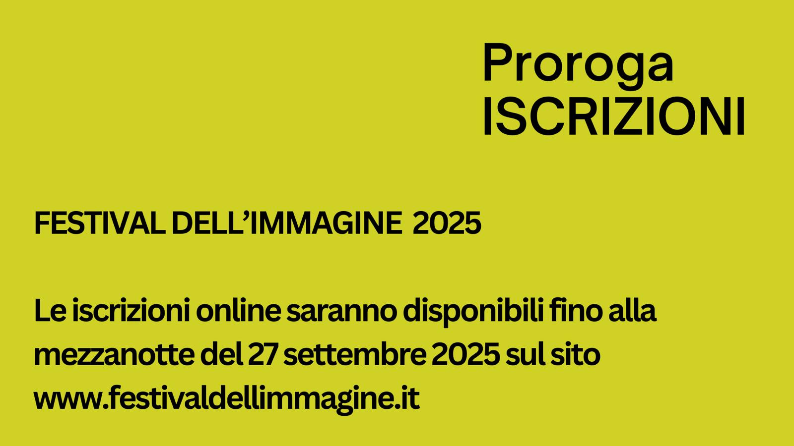 Martina Franca: festival dell’immagine, proroga per la consegna delle opere Termine, 27 settembre