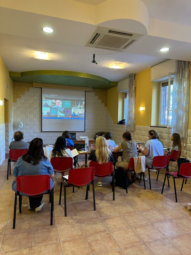 L'aula del corso a Foggia