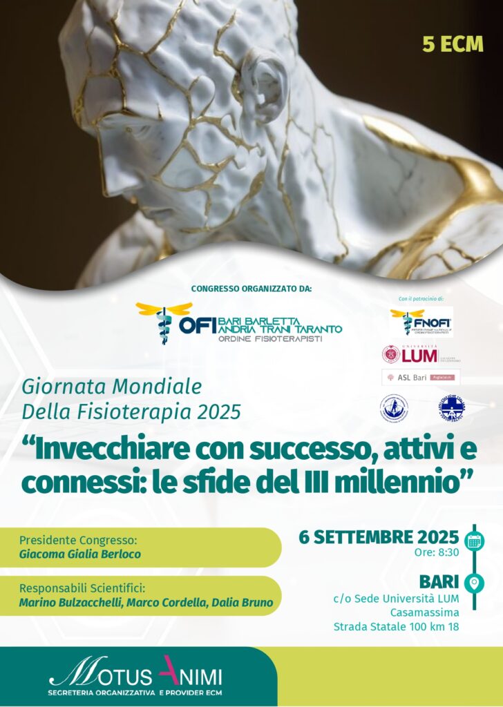 Locandina giornata mondiale della fisioterapia 2025