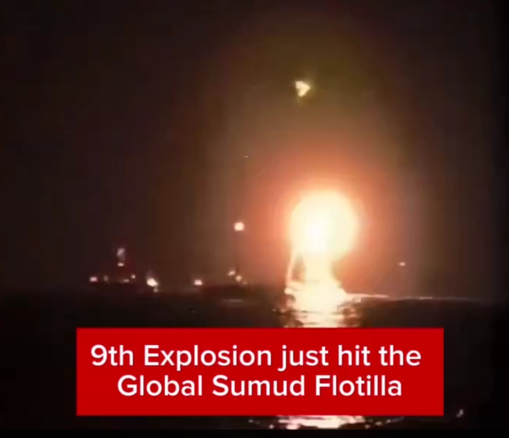 Attacco di droni contro la Global Sumud Flotilla in cui sono imbarcati anche pugliesi Nella notte, in acque internazionali