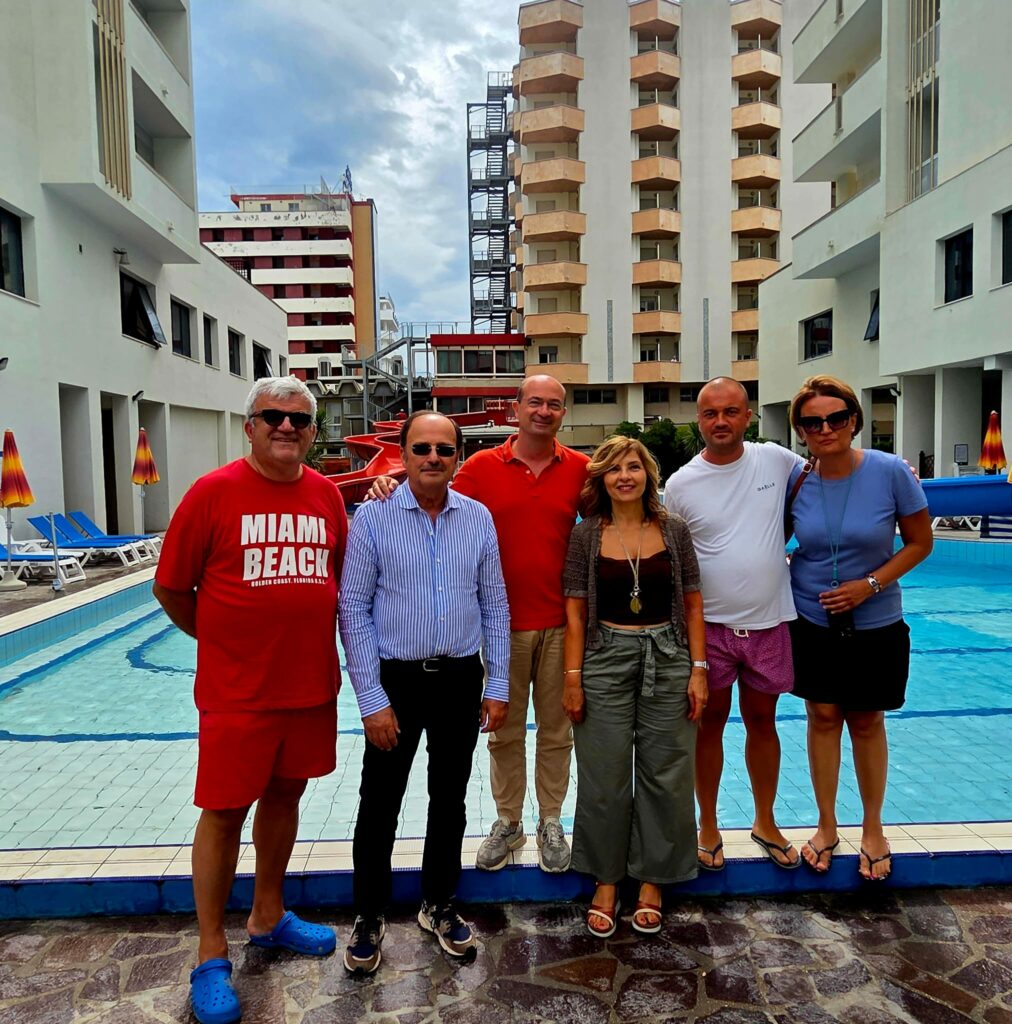 Un momento della visita dell'Assessore a Montesilvano