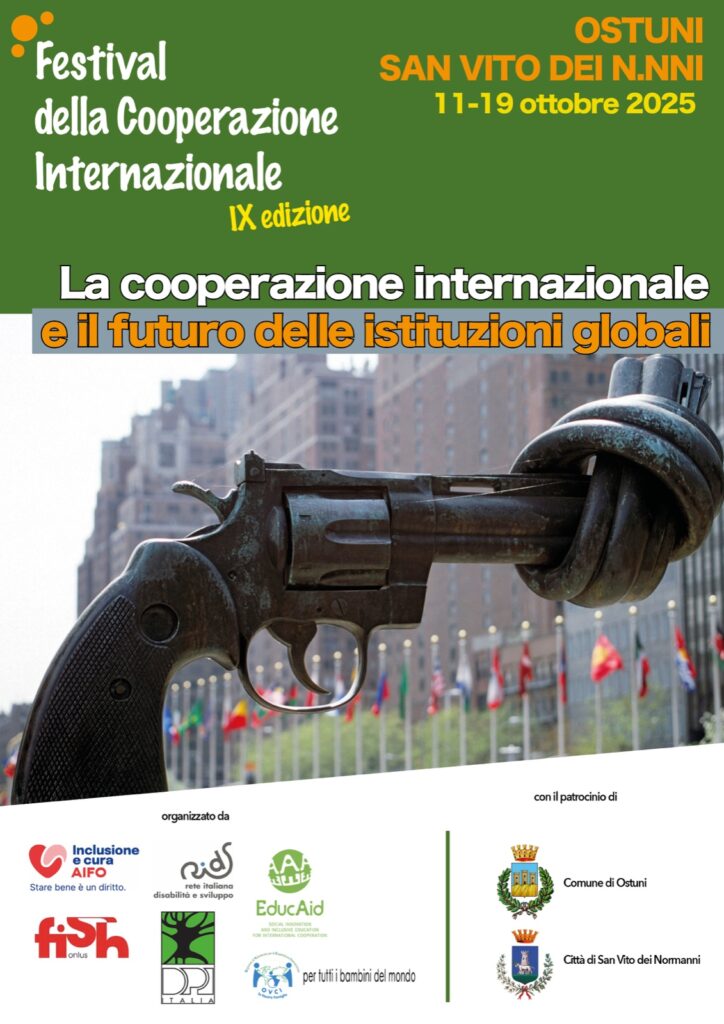 Locandina IX edizione Festival della Cooperazione Internazionale