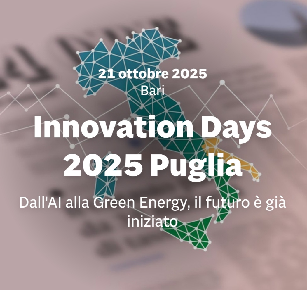 Innovation days Puglia: oggi a Bari Il Sole 24 Ore Innovation days Puglia: oggi a Bari Il Sole 24 Ore