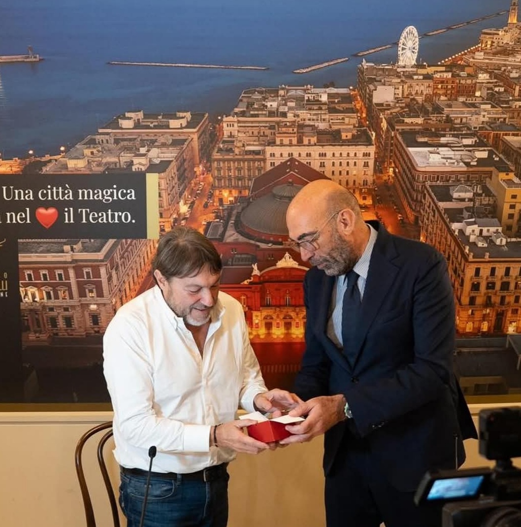 Sigfrido Ranucci a Bari nel 2026 "Diario di un trapezista", ieri presentazione Sigfrido Ranucci a Bari nel 2026 "Diario di un trapezista", ieri presentazione
