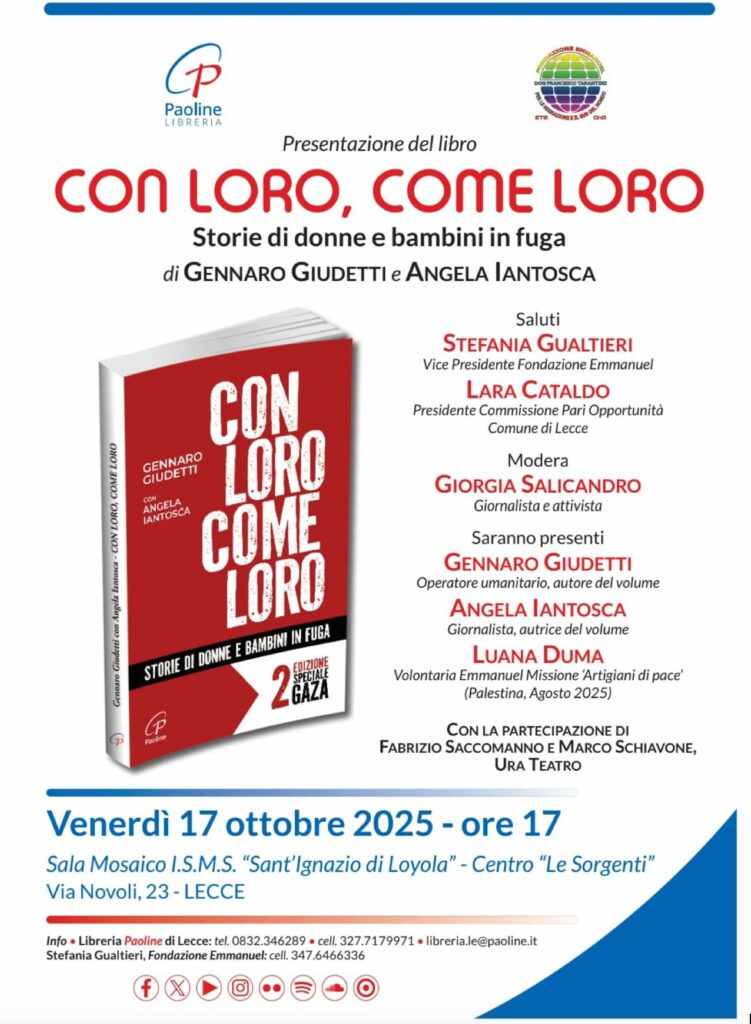 Ven 17 Emmanuel Con loro come loro