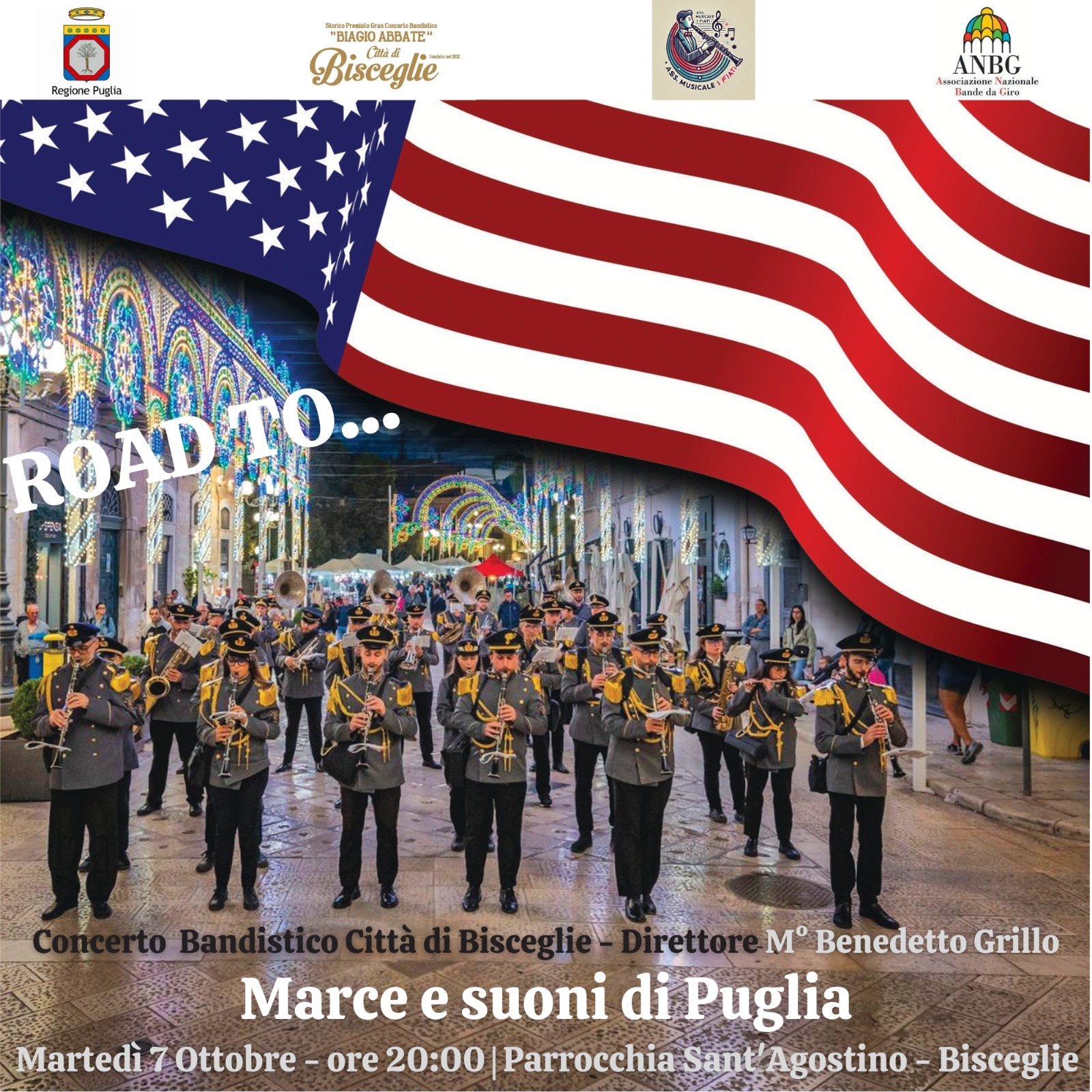 Banda di Bisceglie: concerto stasera prima della partenza per New York È fra le più antiche d Banda di Bisceglie: concerto stasera prima della partenza per New York È fra le più antiche d