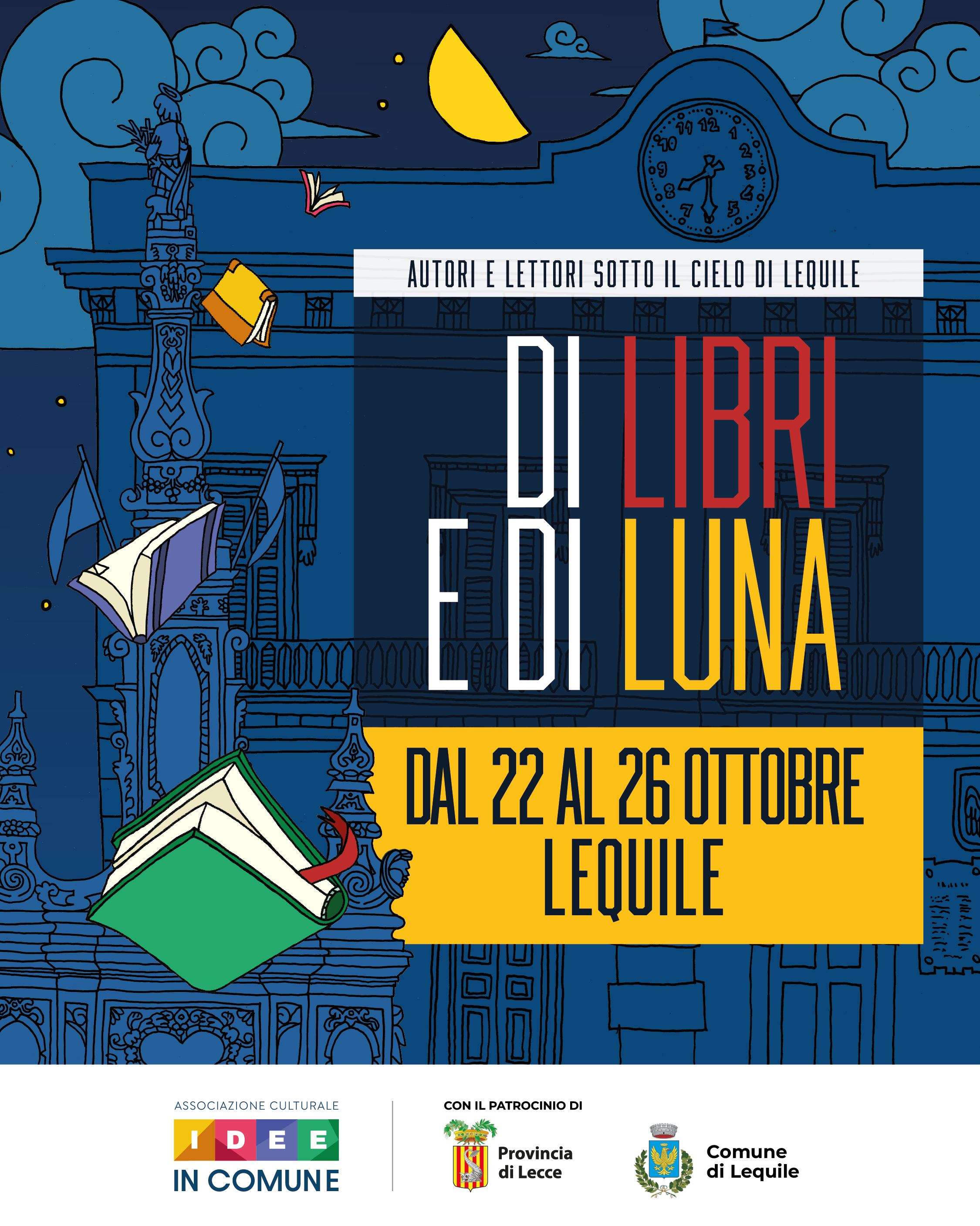 Lequile: cinque giornate dedicate ai libri Dal 22 ottobre