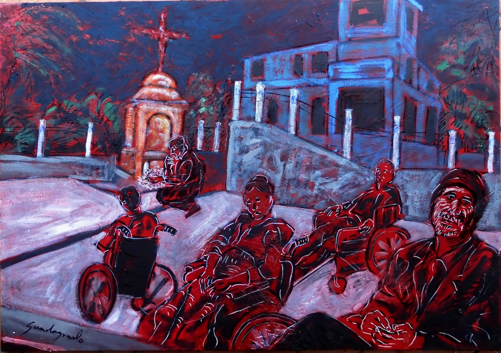 Francesco Guadagnuolo La piazzetta che custodisce il pianto