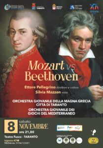 Mozart Vs Beethoven 8 novembre Teatro Fusco Mozart Vs Beethoven 8 novembre Teatro Fusco