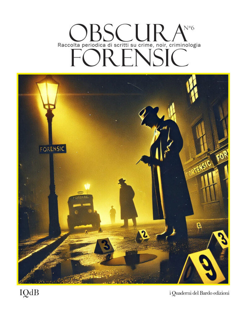 Prima di copertina FORENSIC