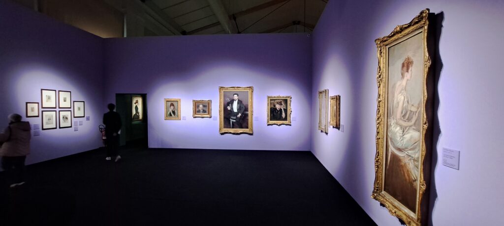 Ambiente mostra Giovanni Boldini La seduzione della pittura 2 foto di R. Pesavento