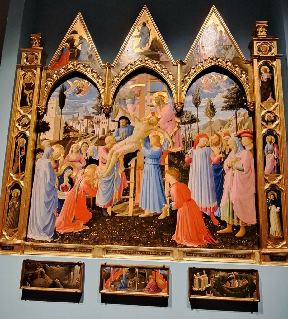 Beato Angelico Deposizione foto di R. Pesavento