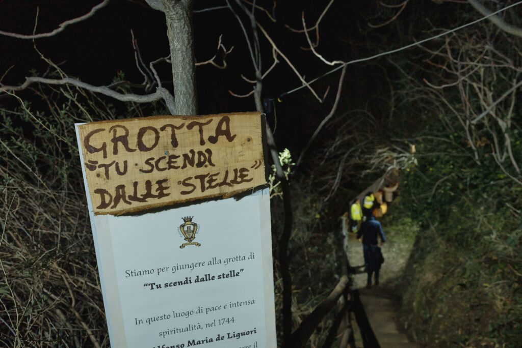 Deliceto indicazione grotta