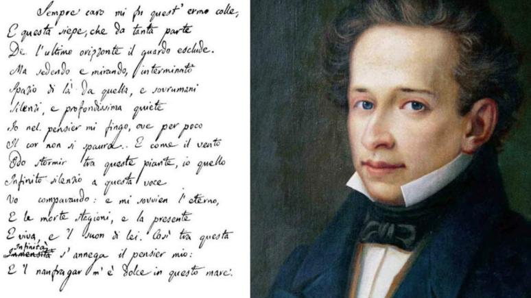 “L’Infinito”, duecento anni Pubblicata nel 1825