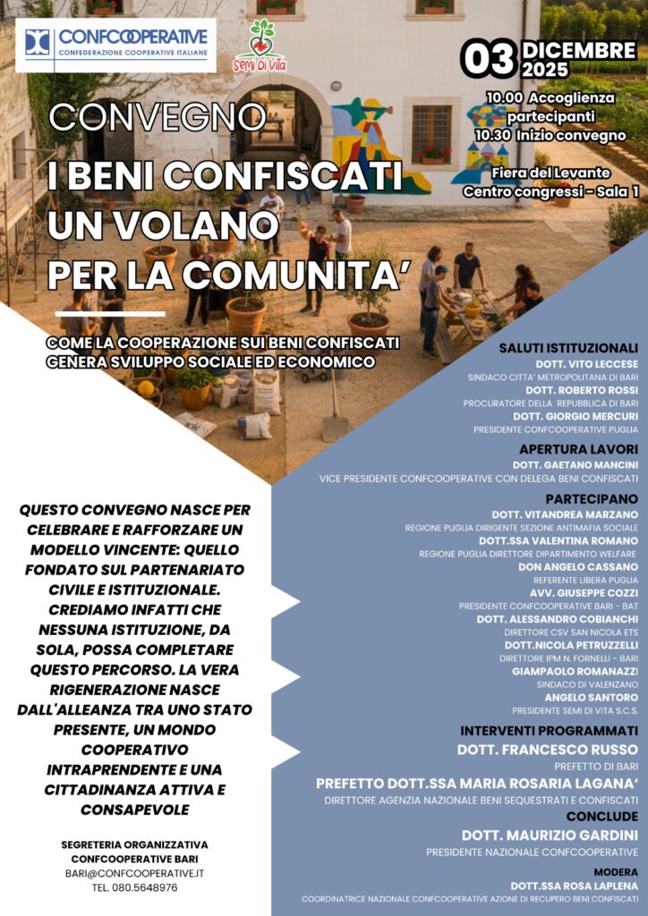 locandina Convegno Confcooperative
