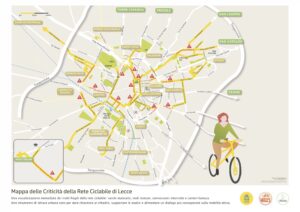 MAPPA CRITICITA PISTE LECCE MAPPA CRITICITA PISTE LECCE