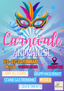 CARNEVALE ANDRANESE 2026 Locandina CARNEVALE ANDRANESE 2026 Locandina
