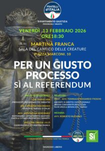 Locandina Per un giusto processo Locandina Per un giusto processo