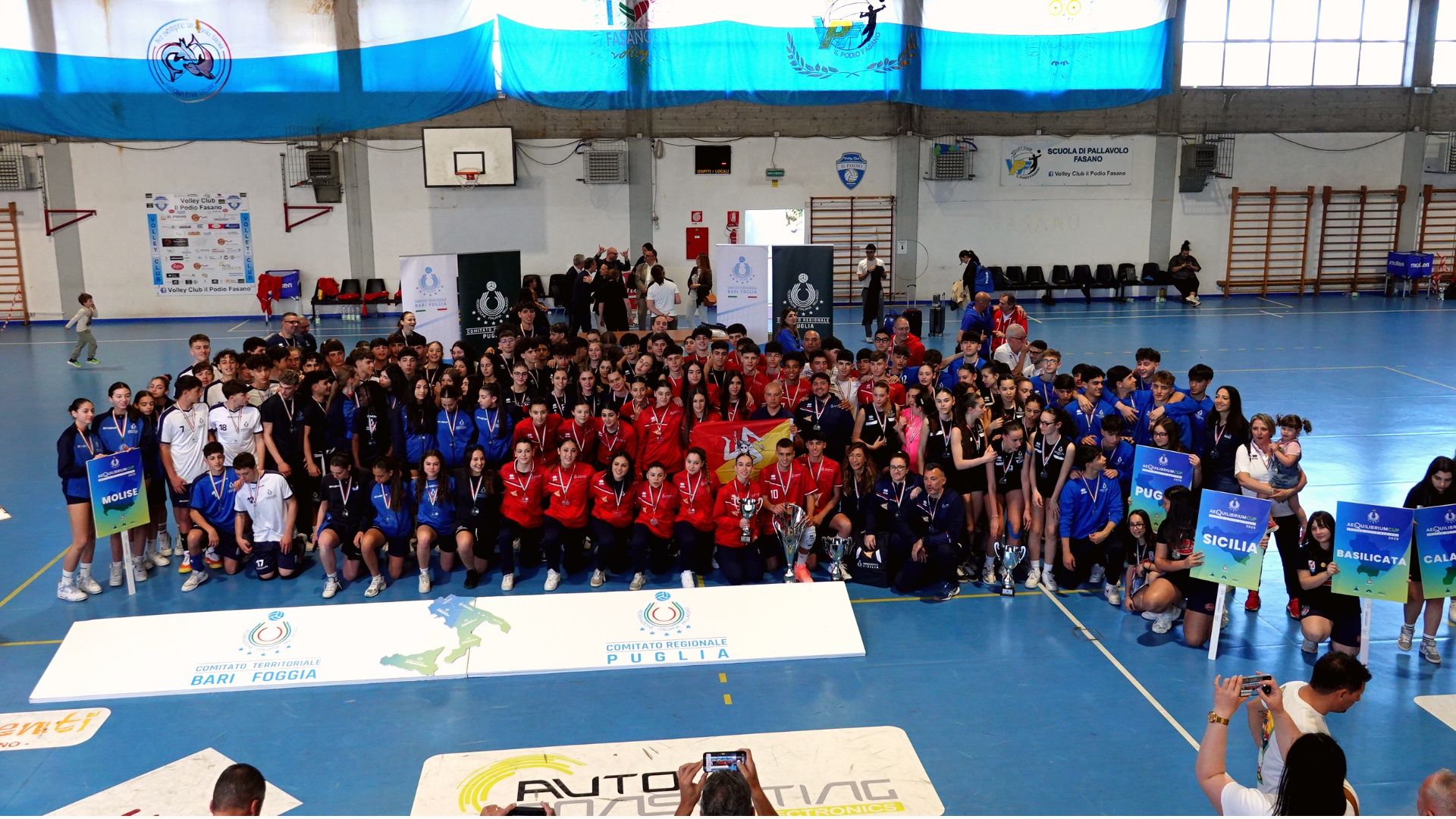 Pallavolo: trofeo dei Tre Mari, ha vinto la Sicilia Diciottesima edizione