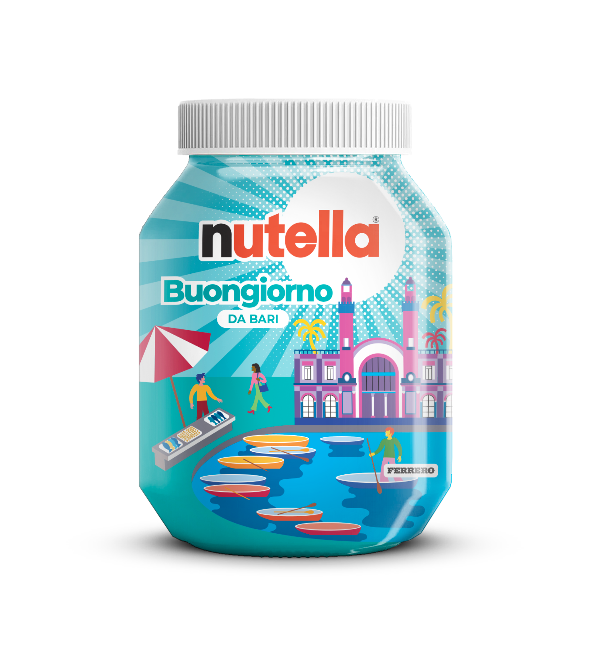 Nutella: un vasetto dedicato a Bari Partnership con Enit