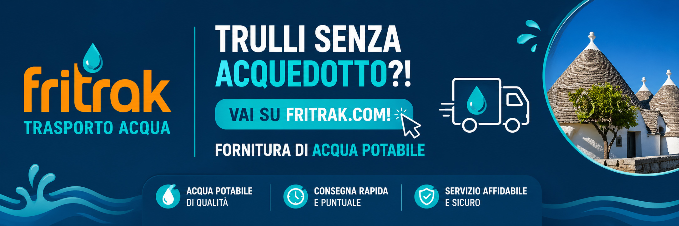 Fritrak - Trasporto acqua