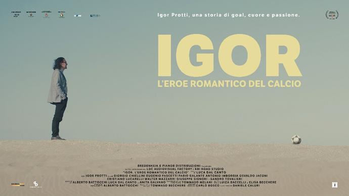 “Igor. L’eroe romantico del calcio”: nuove proiezioni a Roma, Bari e Messina Nei prossimi giorni