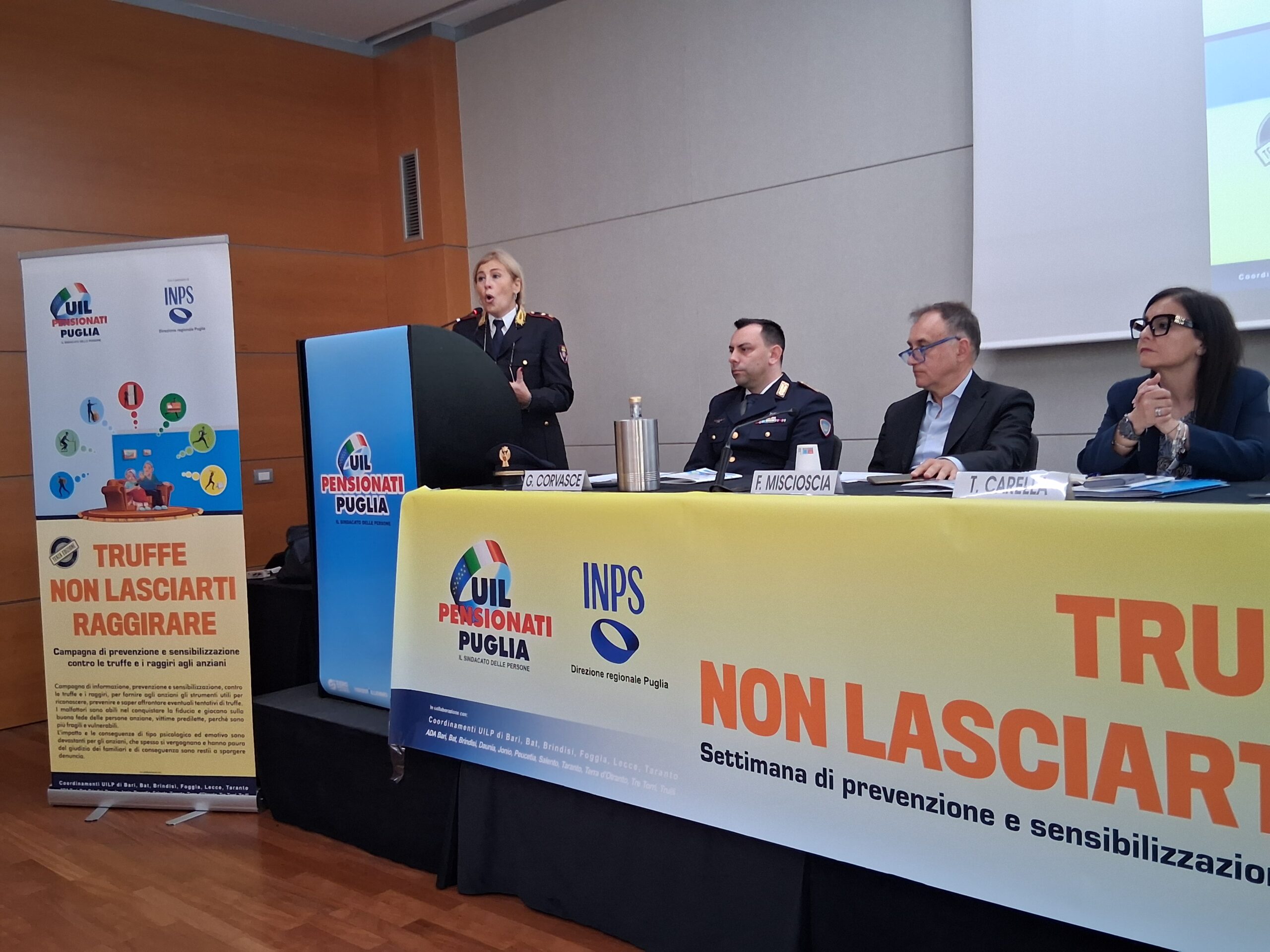 Truffe ad anziani: Puglia, in un anno circa cinquecento quelle denunciate Uil, campagna di sensibilizzazione al contrasto