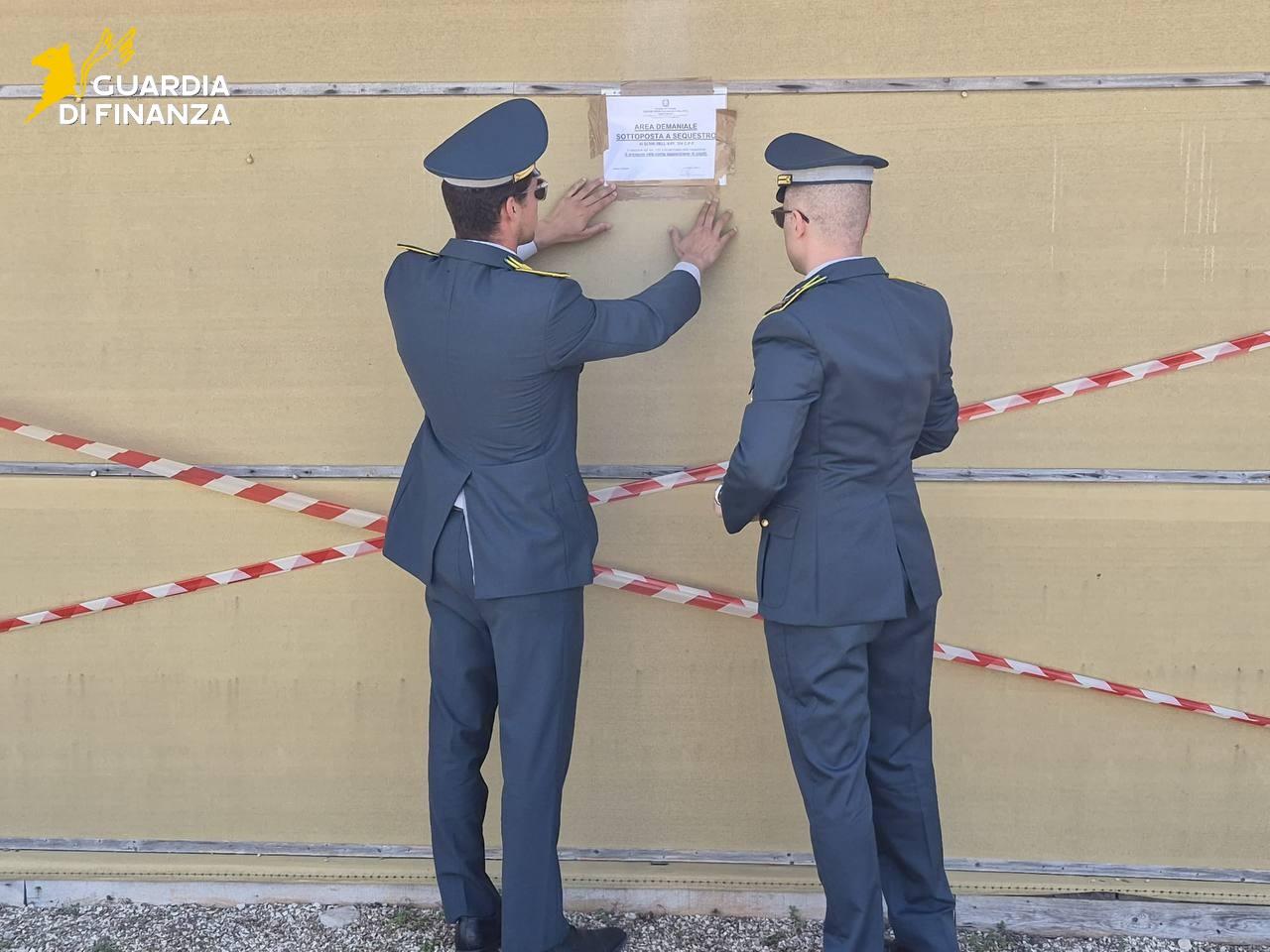 Salento: sequestrata una struttura turistico-ricreativa Guardia di finanza