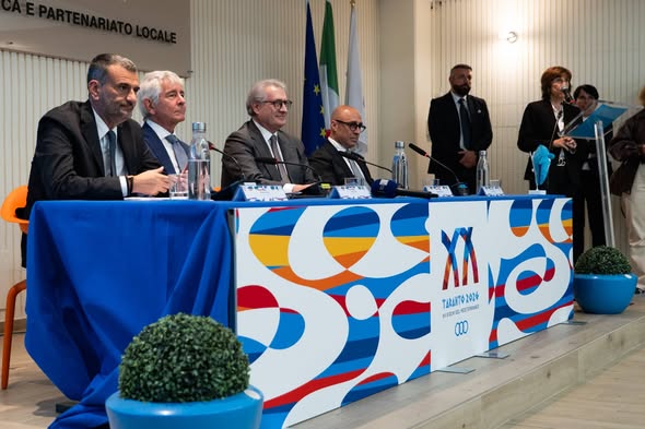 Giochi del Mediterraneo di Taranto 2026: siamo a meno di cento giorni Ieri presentato lo stato di avanzamento delle opere