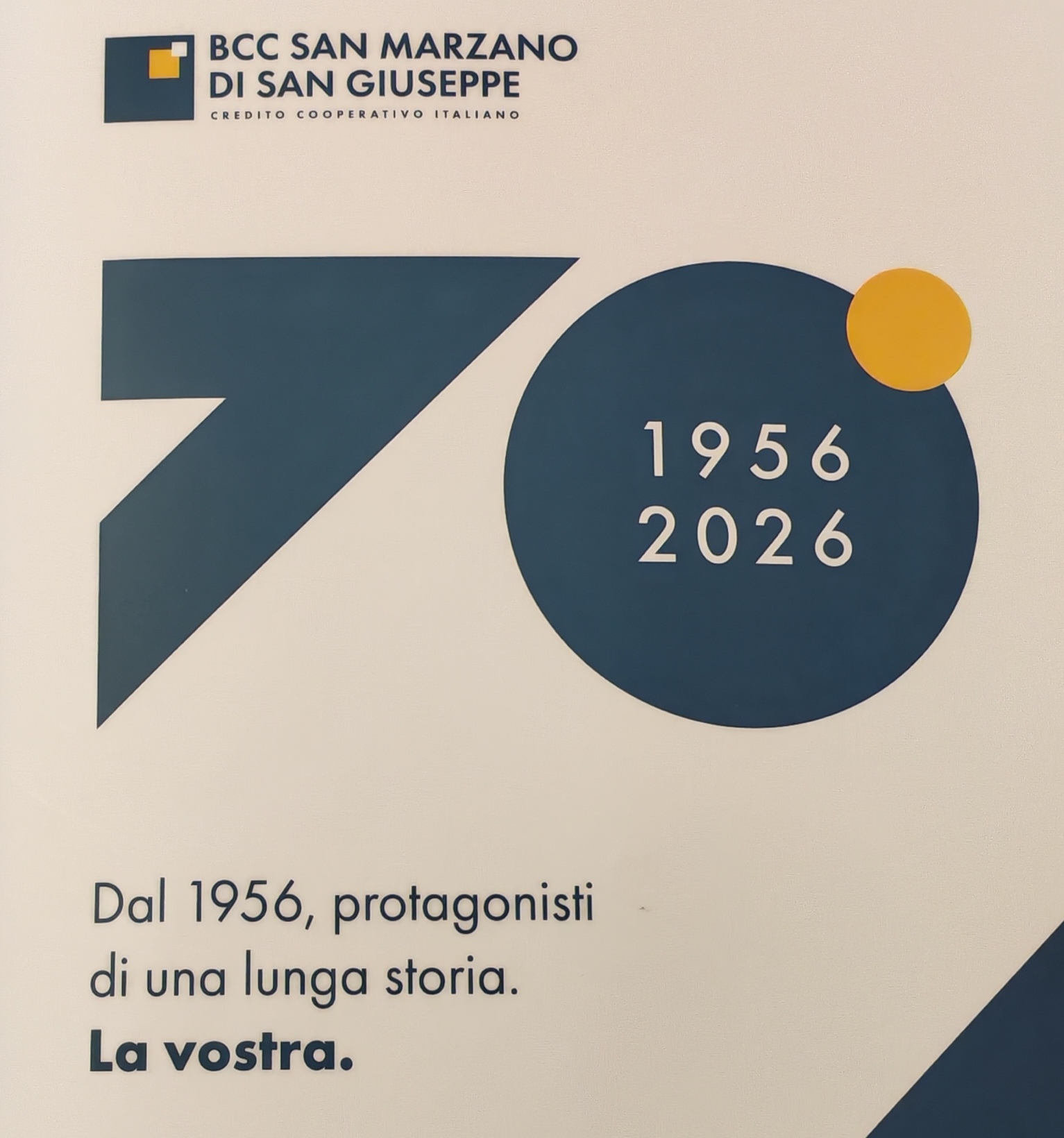 Bcc di San Marzano di San Giuseppe: bilancio approvato, campagna di comunicazione per i 70 anni della banca Oggi