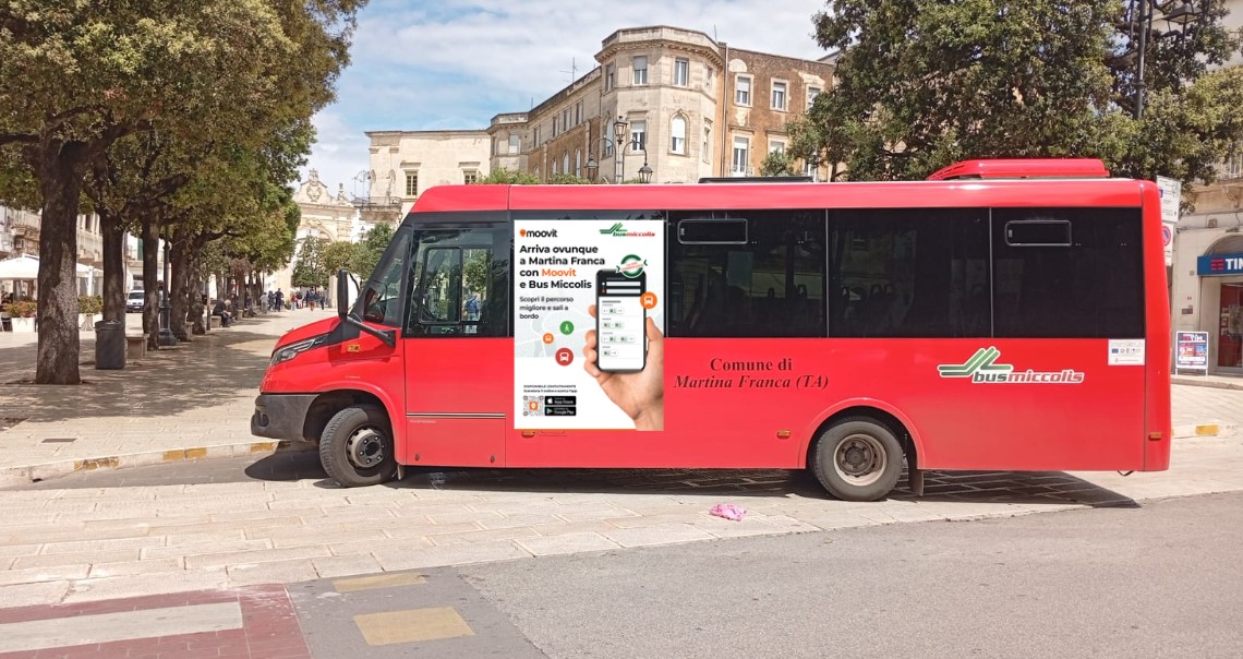 Martina Franca: orari e linee dei pullman di città disponibili con l’app Miccolis