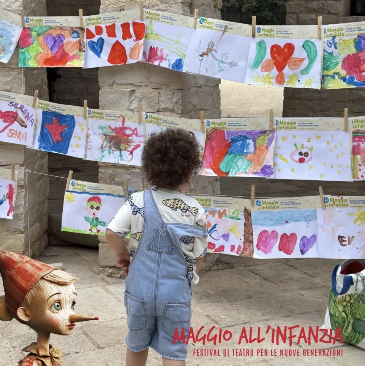 I manifestini del Maggio all’infanzia Stamani a Monopoli