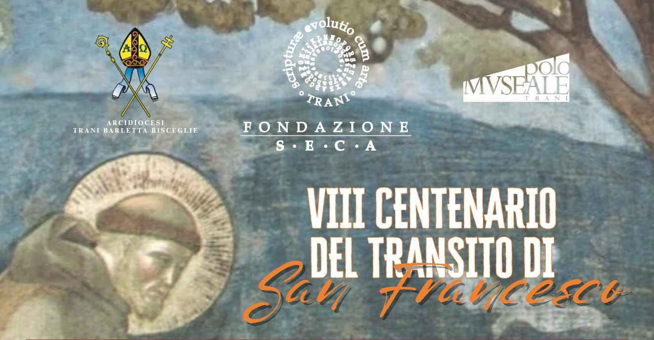 Trani: ottavo centenario del Transito di San Francesco d’Assisi, mostra Polo museale