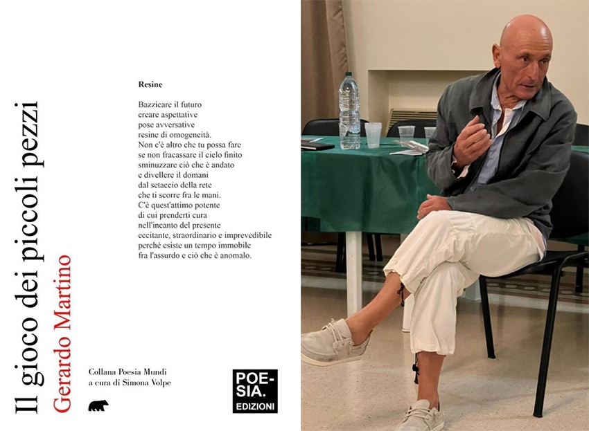 “Il gioco dei piccoli pezzi”: le poesie di Gerardo Martino al Salone del libro di Torino Eclettico operatore culturale di Martina Franca