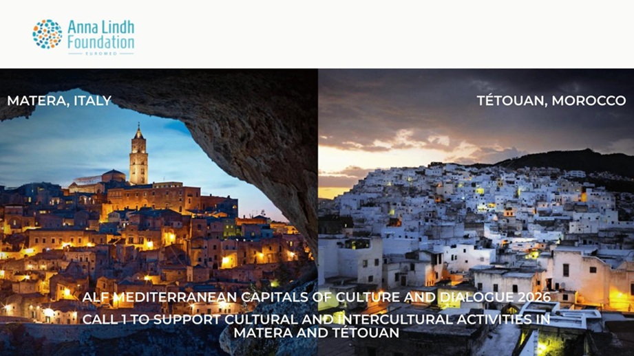 Matera, Tètouan e 183 candidature alla call della fondazione Anna Lindh Soddisfazione degli organizzatori