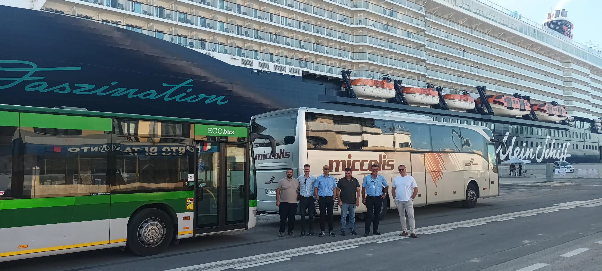 Miccolis avvia il servizio di trasporto per i crocieristi che arrivano a Taranto "Scelta identitaria"