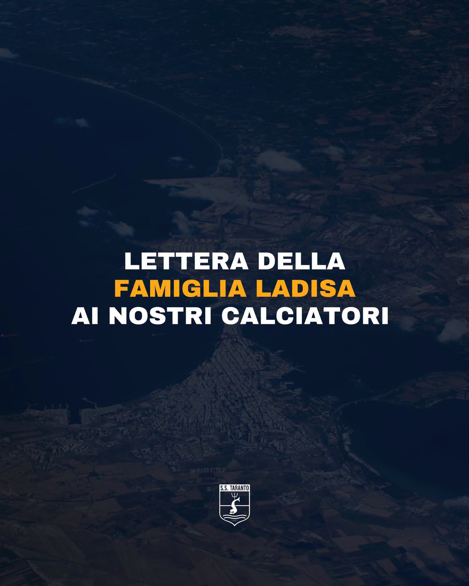 Taranto, alla vigilia della finale: lettera della proprietà ai calciatori Domani può arrivare la promozione in serie D