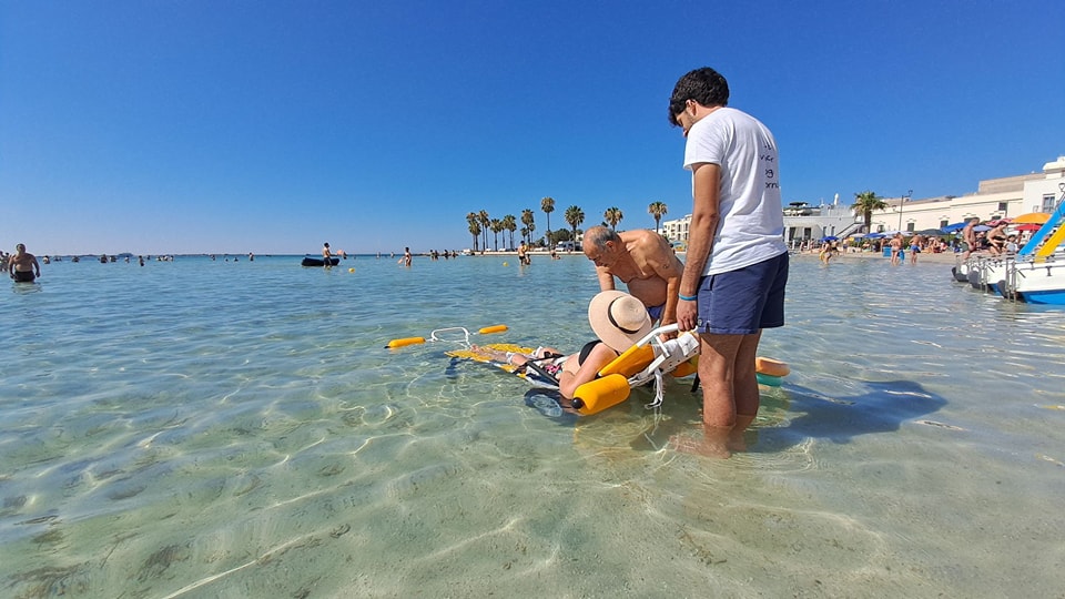 “Io posso”: da oggi quattro strutture sul litorale salentino accessibili anche a persone con gravi disabilità Fino a metà settembre