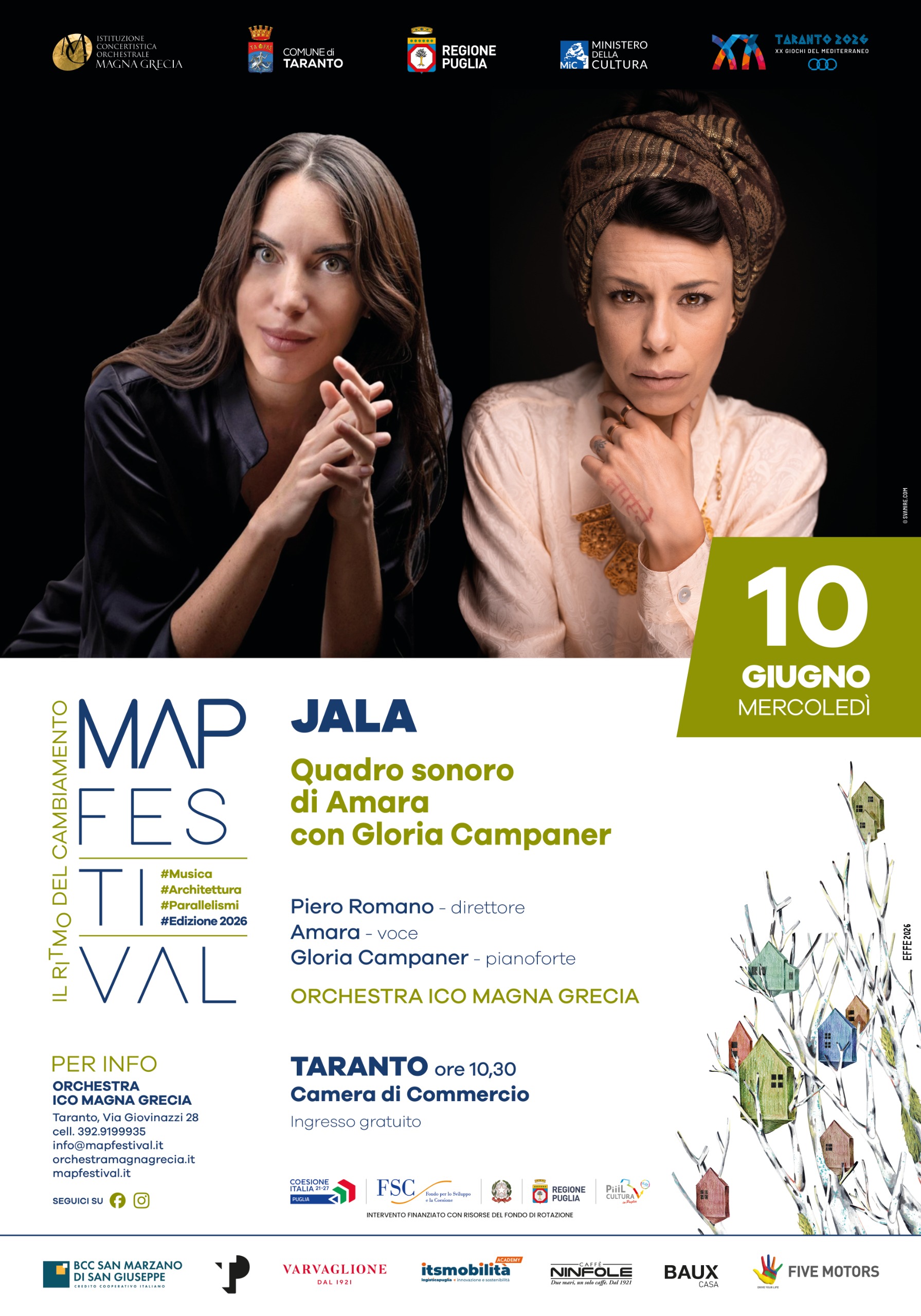 Taranto: Map festival, presentazione di Jala Quadro sonoro