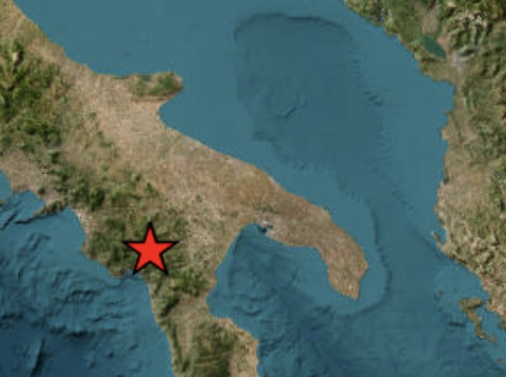 Basilicata: terremoto di magnitudo 3 Alle 6,08