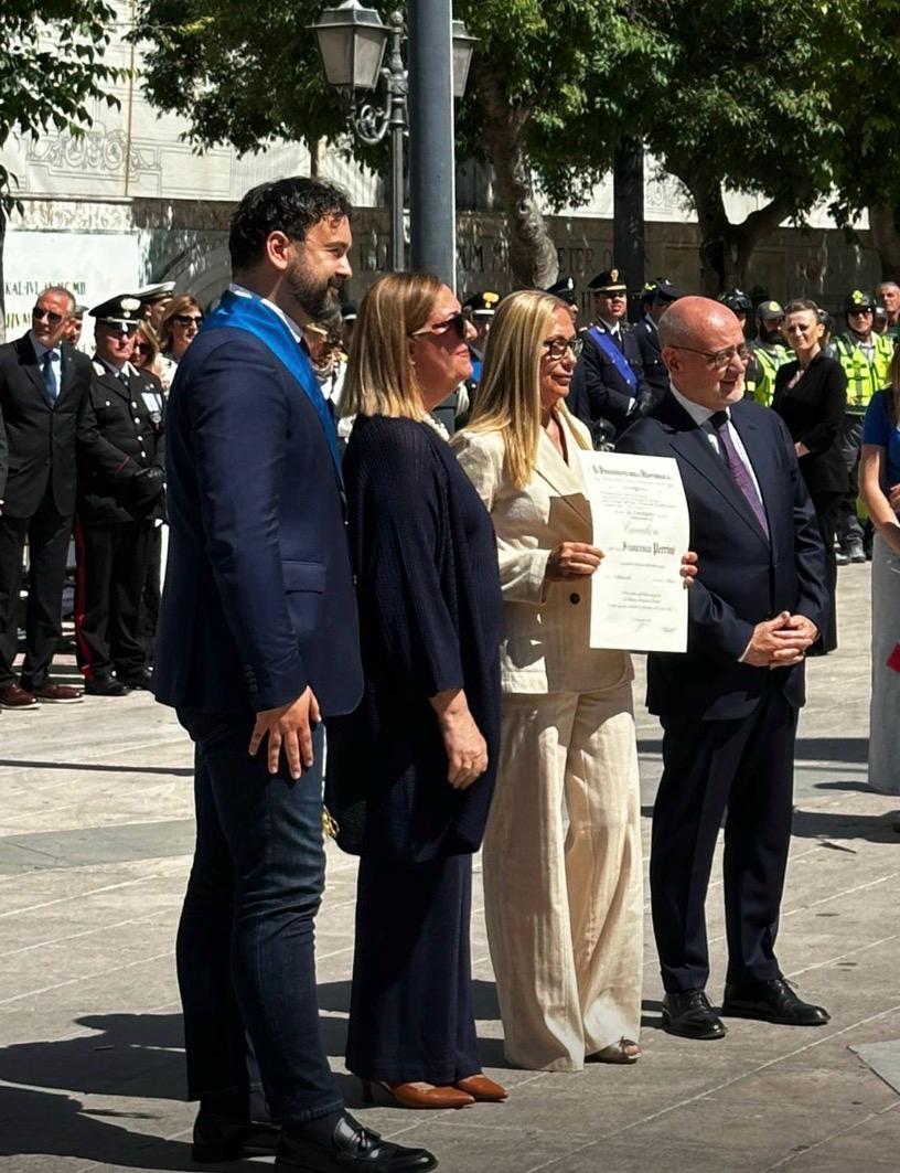 Festa della Repubblica: fra gli insigniti la sovintendente culturale di Martina Franca prima impegnata nella giustizia minorile Francesca Perrini, consegna dell'onorificenza stamattina a Taranto