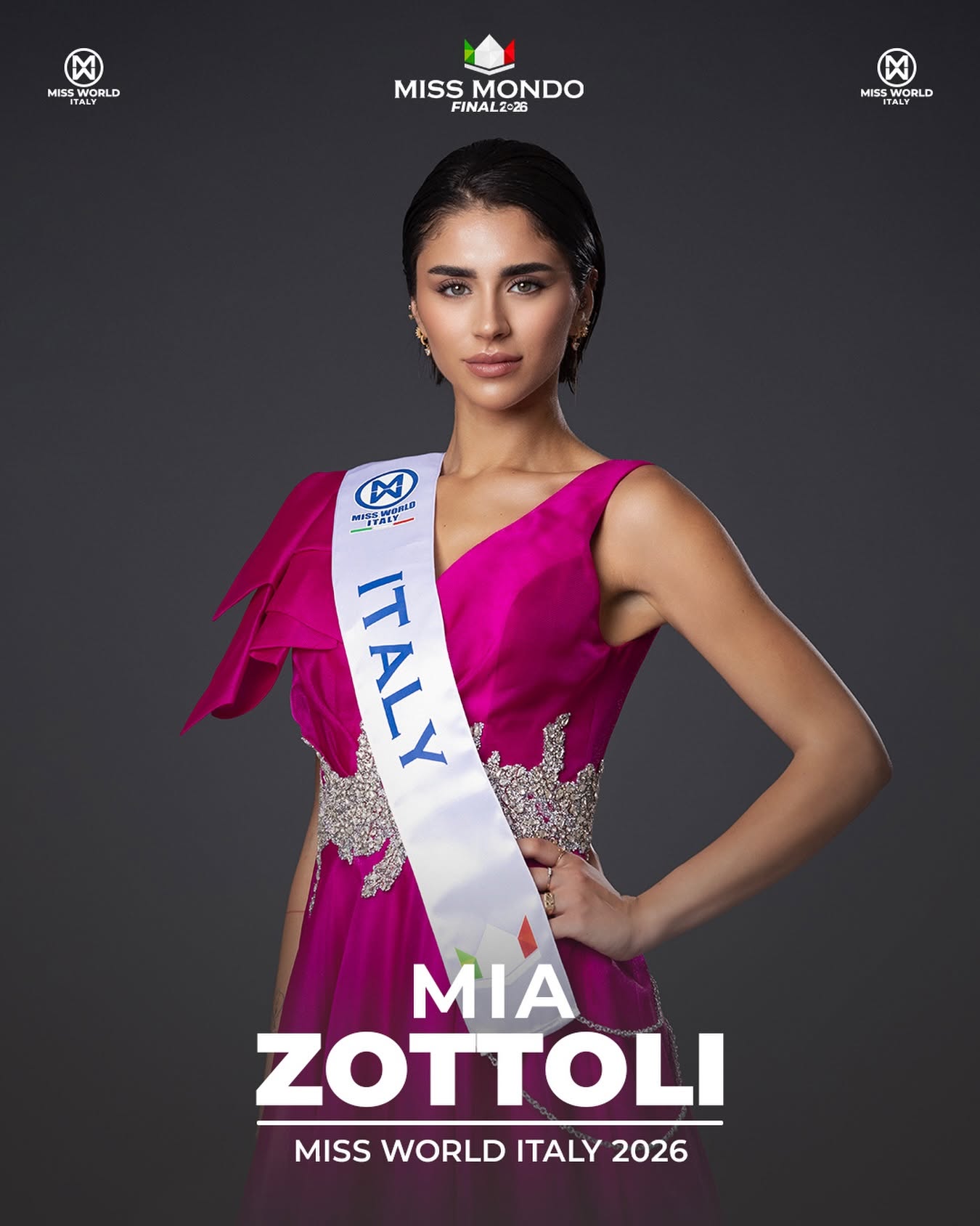 Mia Zottoli: Miss Mondo Italia è la rappresentante della Puglia Finale a Gallipoli