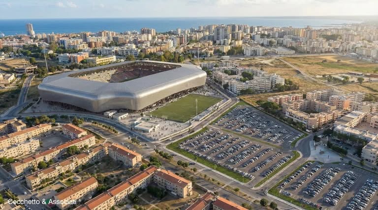 Potreste invitare il Como a giocare a Taranto la Coppa dei Campioni Uno stadio che si prospetta meraviglioso, la squadra in quinta serie