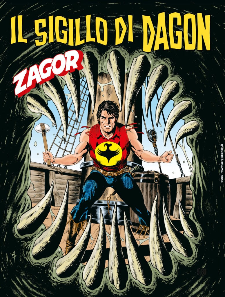 Zagor: “Il sigillo di Dagon” In edicola