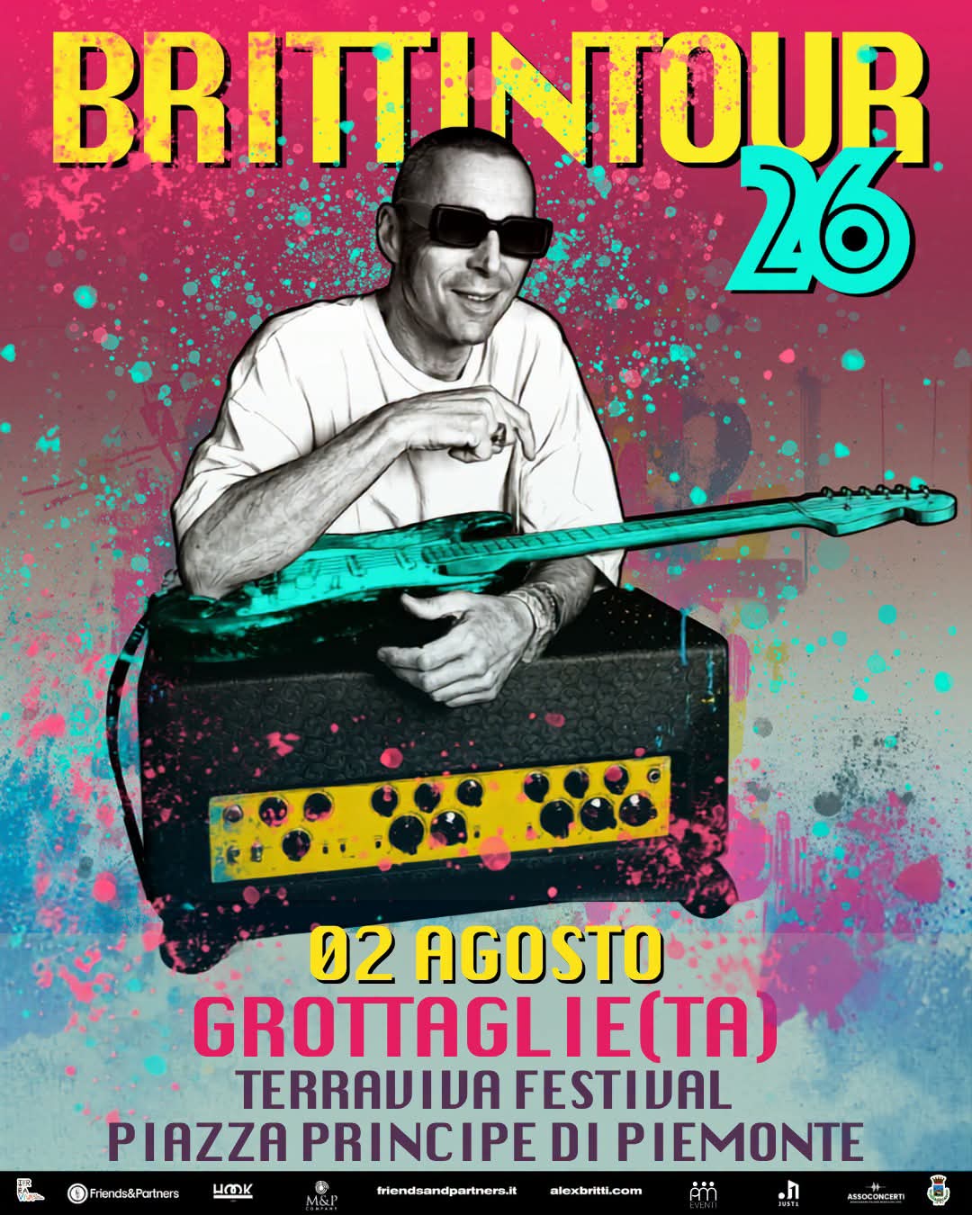 Grottaglie: domenica Alex Britti, lunedì BigMama Terraviva festival 2026