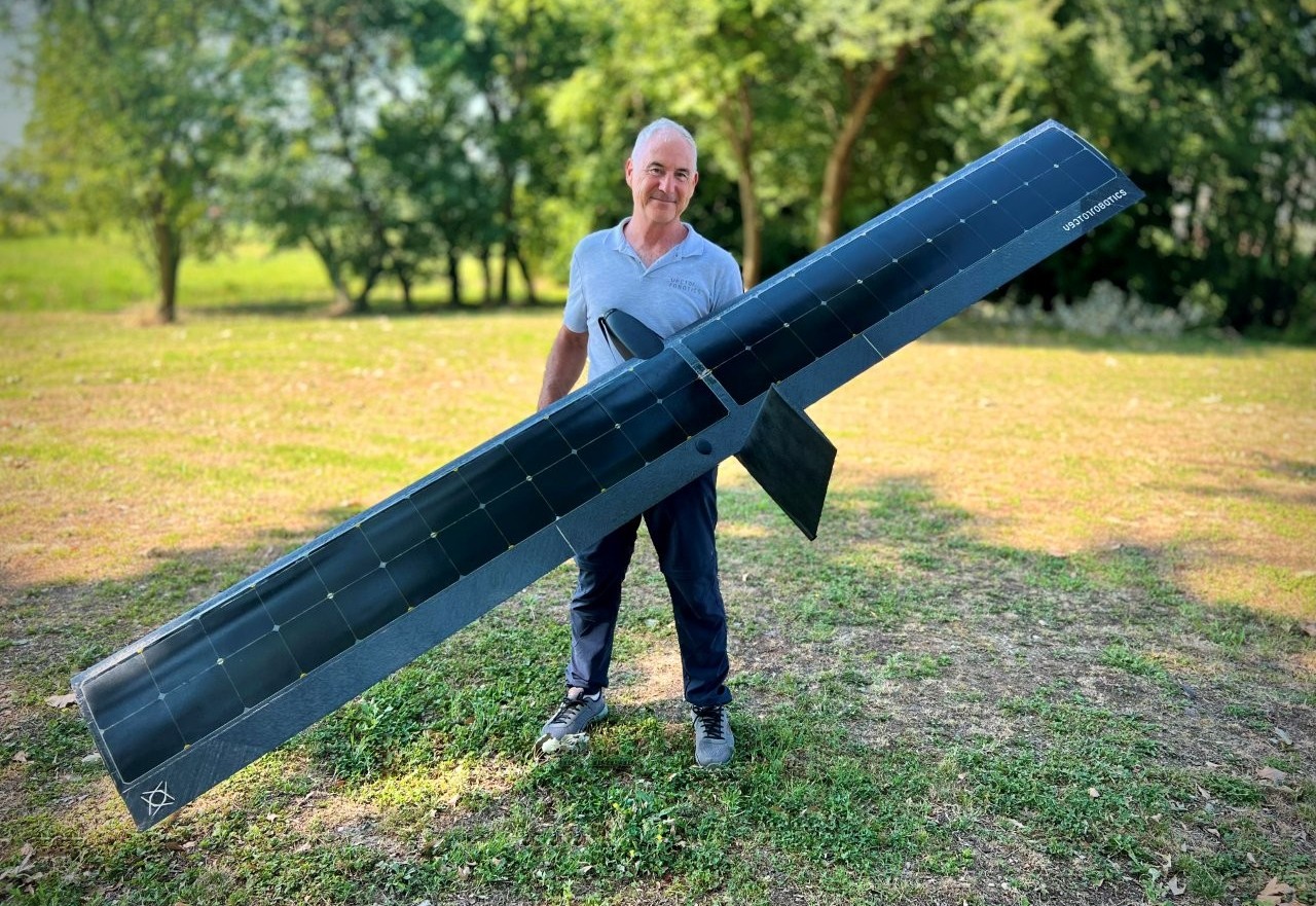 Record mondiale. Un drone solare italiano ha volato per oltre 24 ore In Veneto