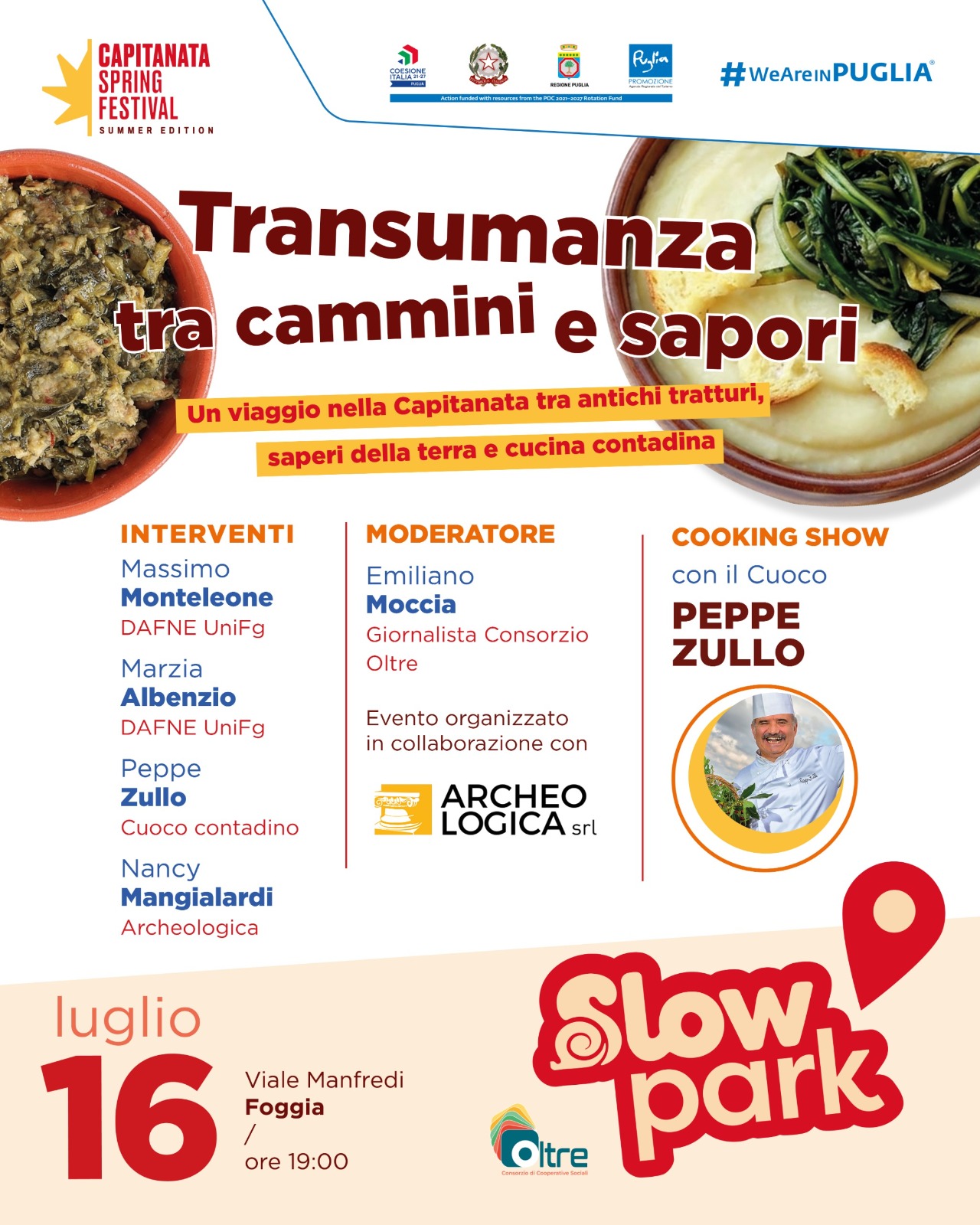 Capitanata spring festival: Foggia, domani “Transumanza tra cammini e sapori” Rete Oltre