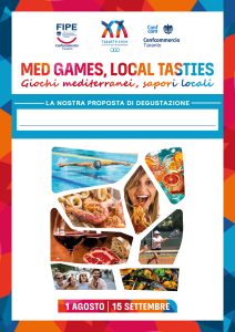 MED GAMES, LOCAL TASTIES Locandina MED GAMES, LOCAL TASTIES Locandina