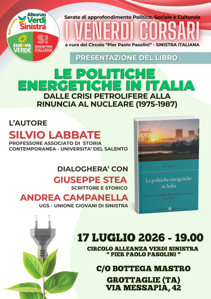 grottaglie le politiche energetiche in italia oggi da Noinotizie.it grottaglie le politiche energetiche in italia oggi