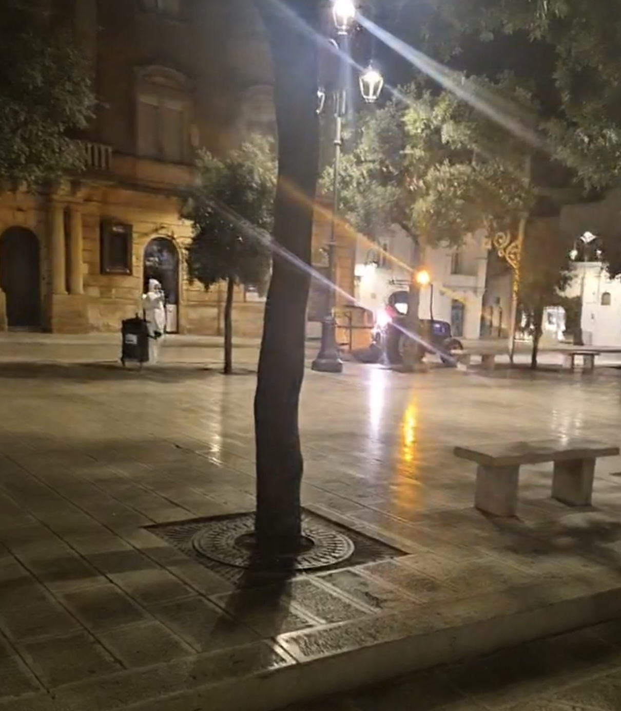 Martina Franca: intervento fitosanitario nella notte Assessore supervisore